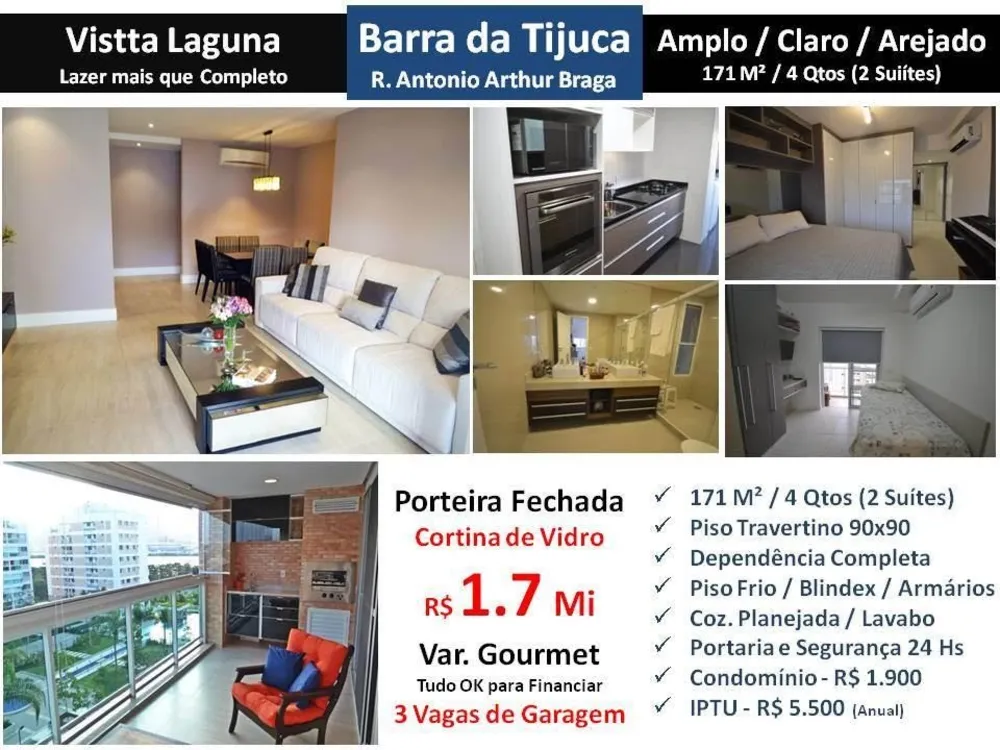 Apartamento, 4 quartos, 171 m² - Foto 1
