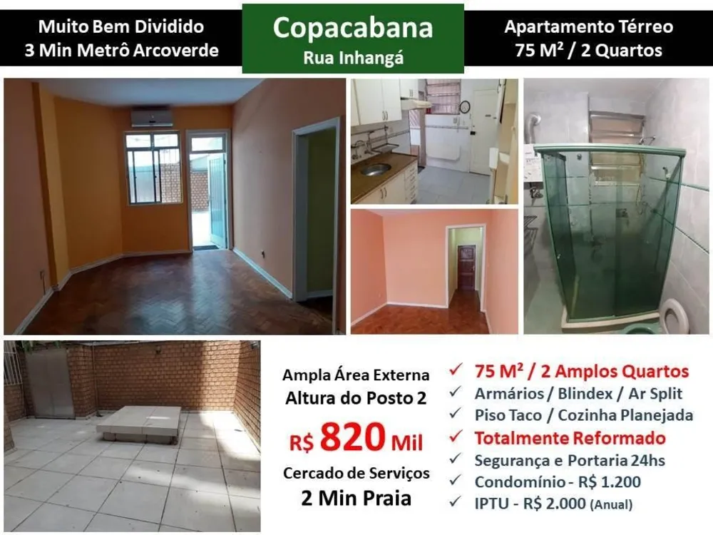 Apartamento, 2 quartos, 75 m² - Foto 1
