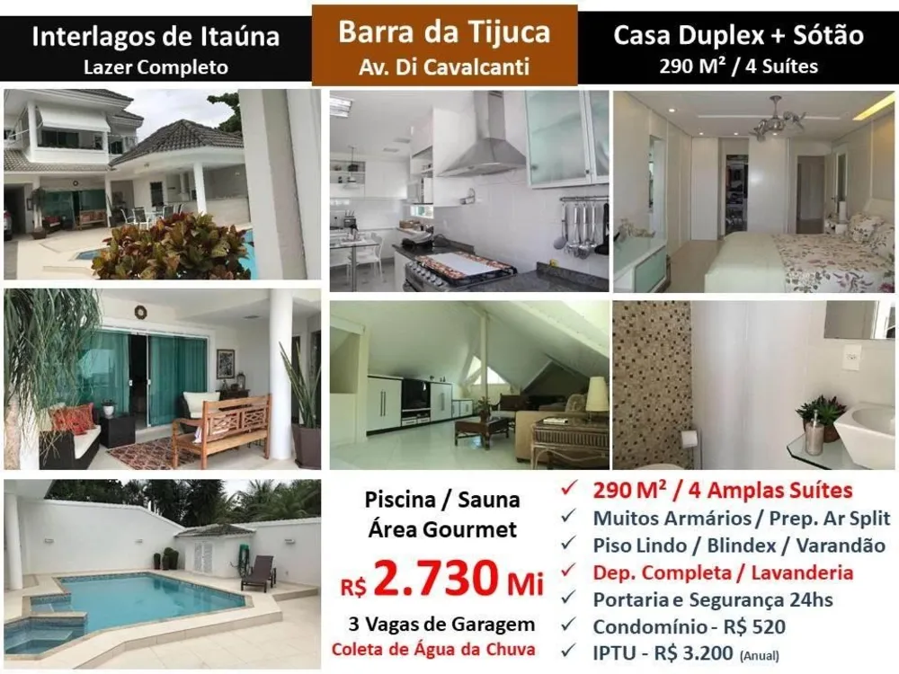 Casa, 4 quartos, 290 m² - Foto 1