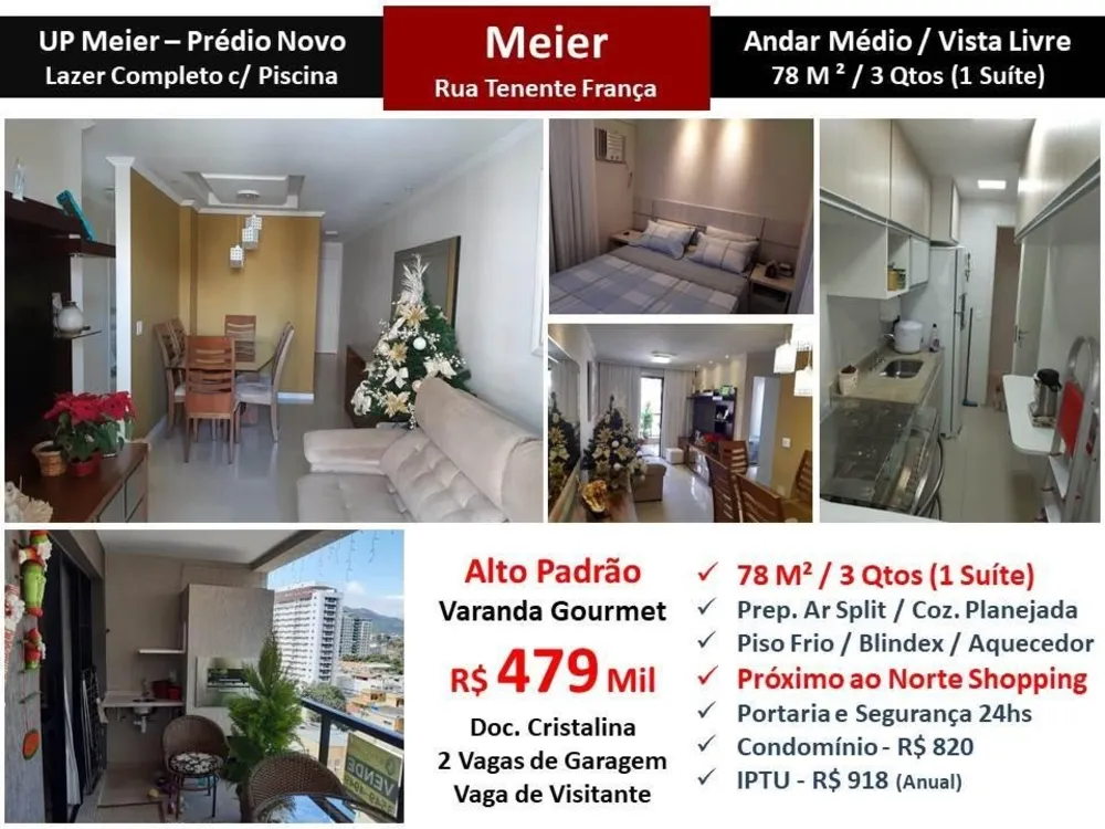 Apartamento, 3 quartos, 78 m² - Foto 1