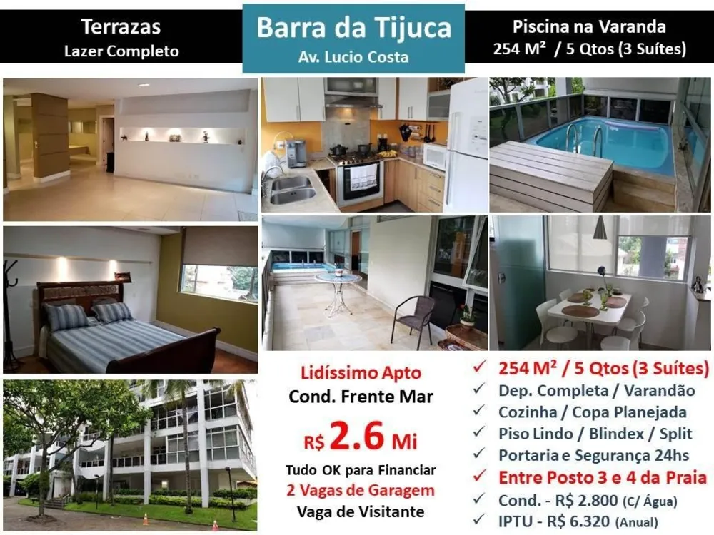 Apartamento, 5 quartos, 254 m² - Foto 1