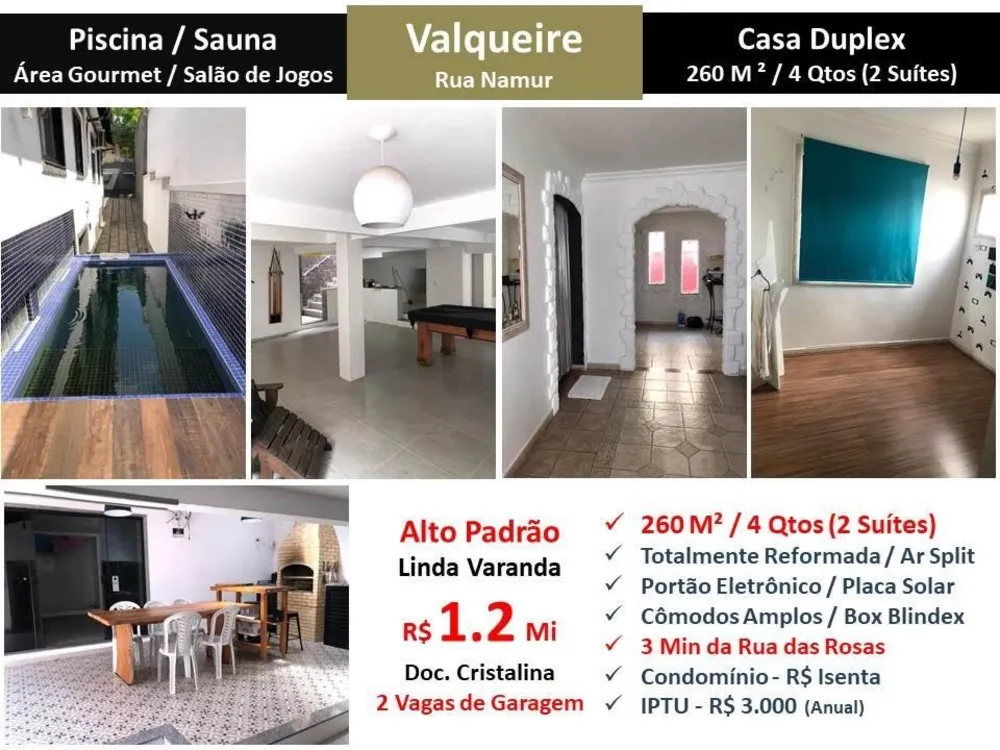 Casa, 4 quartos, 260 m² - Foto 1
