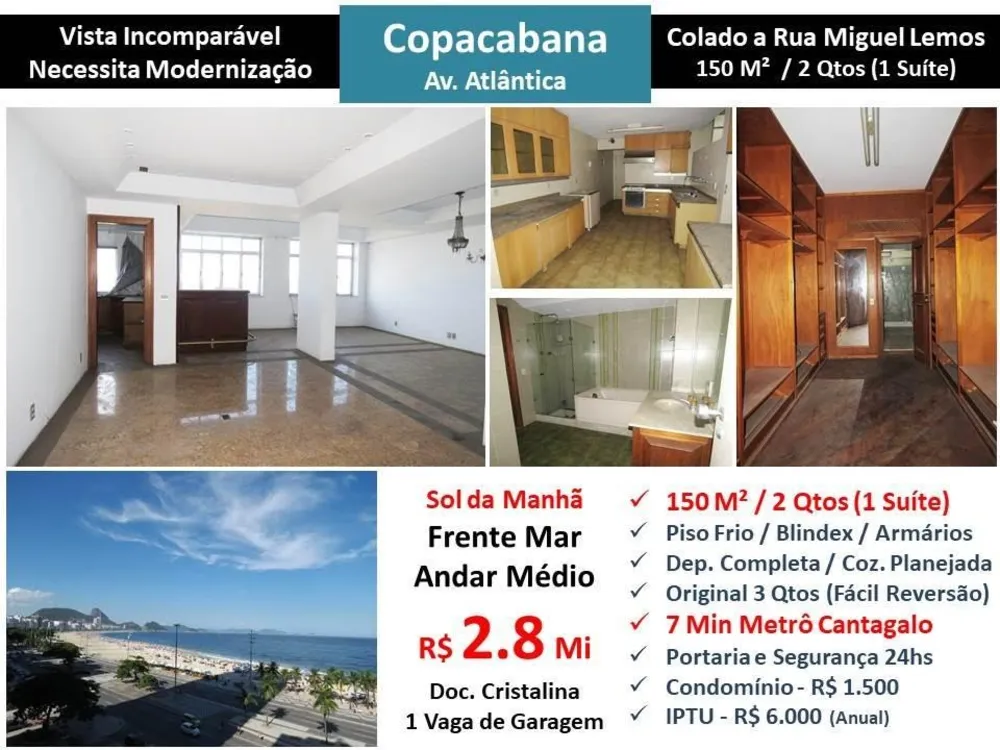 Apartamento, 2 quartos, 150 m² - Foto 1