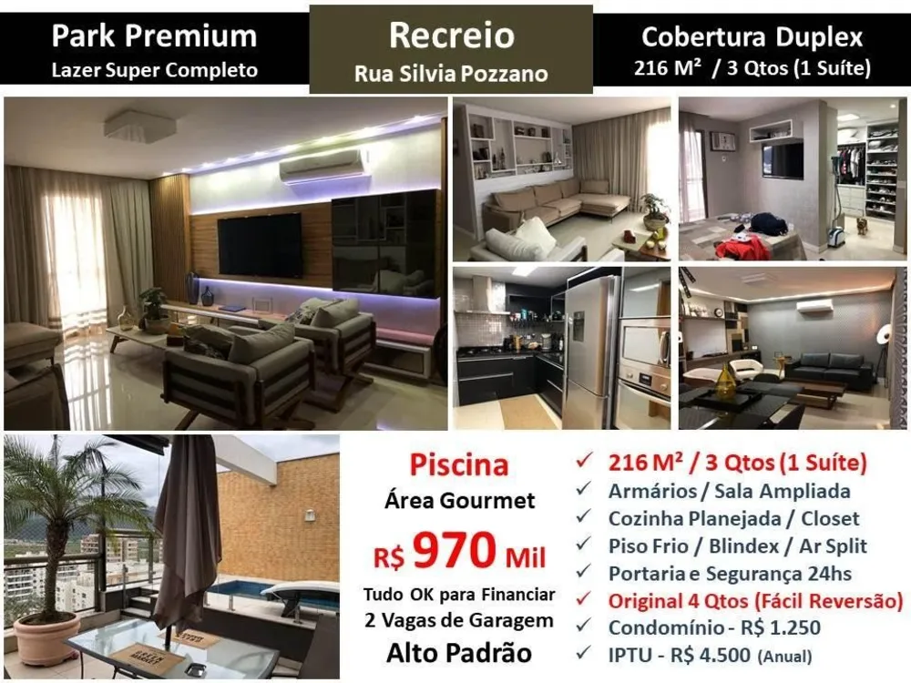 Cobertura, 3 quartos, 216 m² - Foto 5