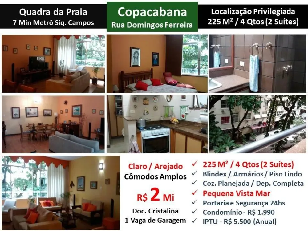 Apartamento, 4 quartos, 225 m² - Foto 1
