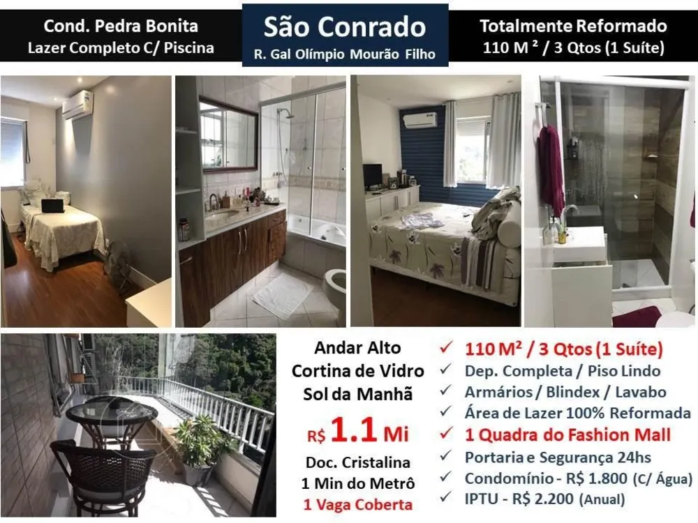 Apartamento, 3 quartos, 110 m² - Foto 1