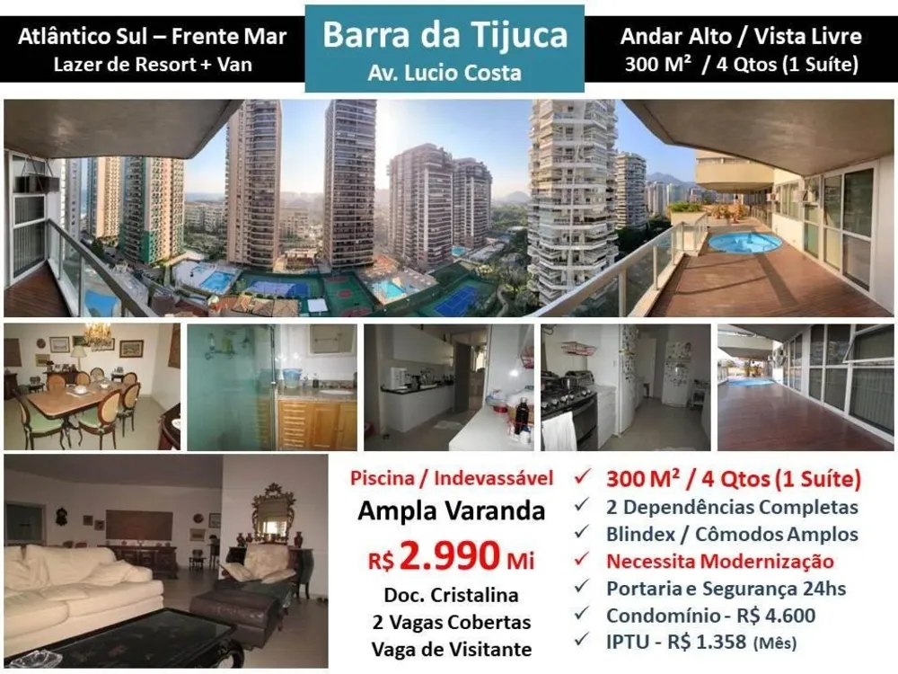 Apartamento, 4 quartos, 300 m² - Foto 1