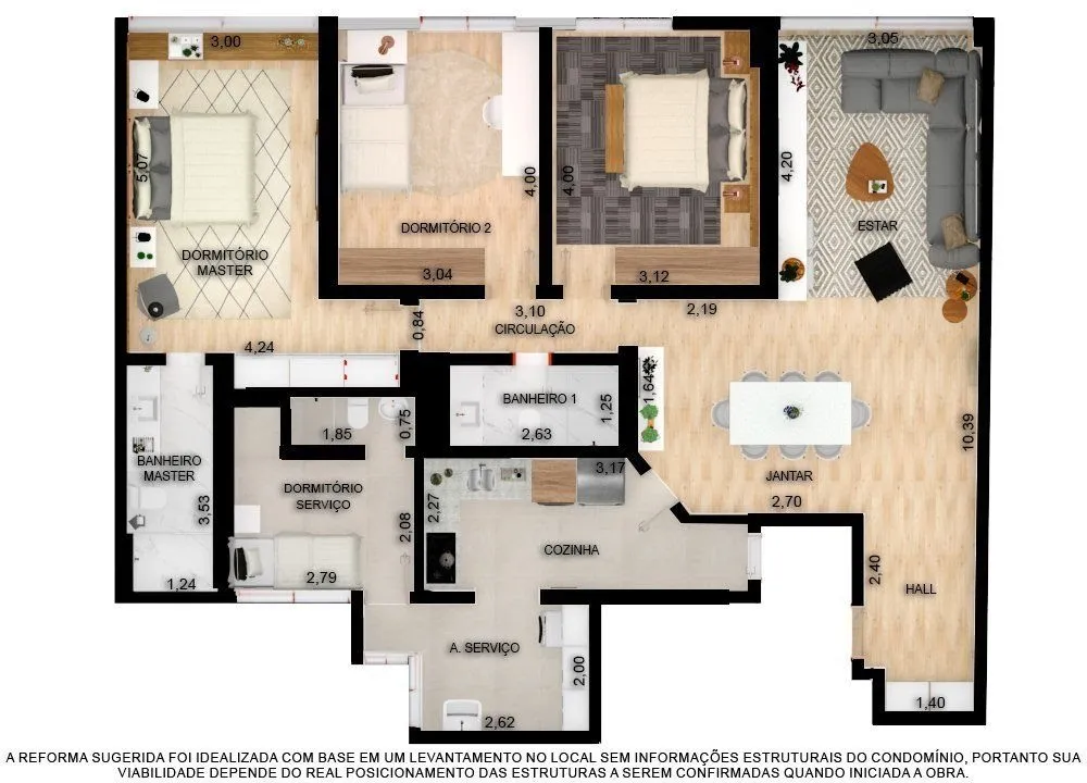 Apartamento, 3 quartos, 115 m² - Foto 17