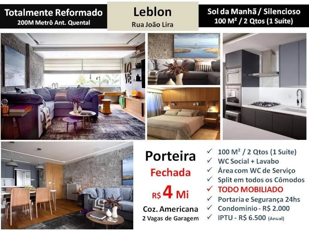 Apartamento, 2 quartos, 100 m² - Foto 1