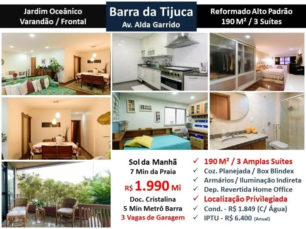 Apartamento, 3 quartos, 190 m² - Foto 6