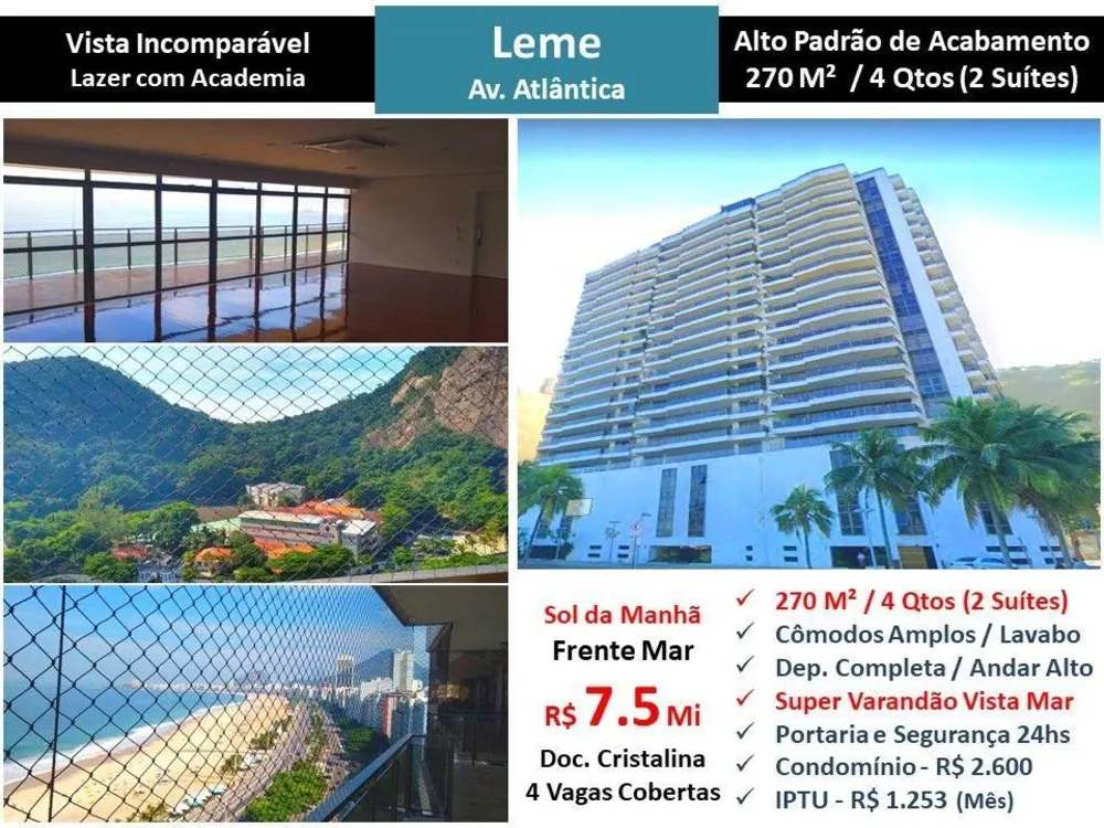 Apartamento, 4 quartos, 270 m² - Foto 1