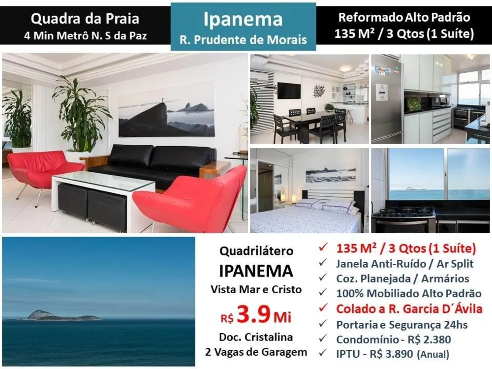 Apartamento, 3 quartos, 135 m² - Foto 1