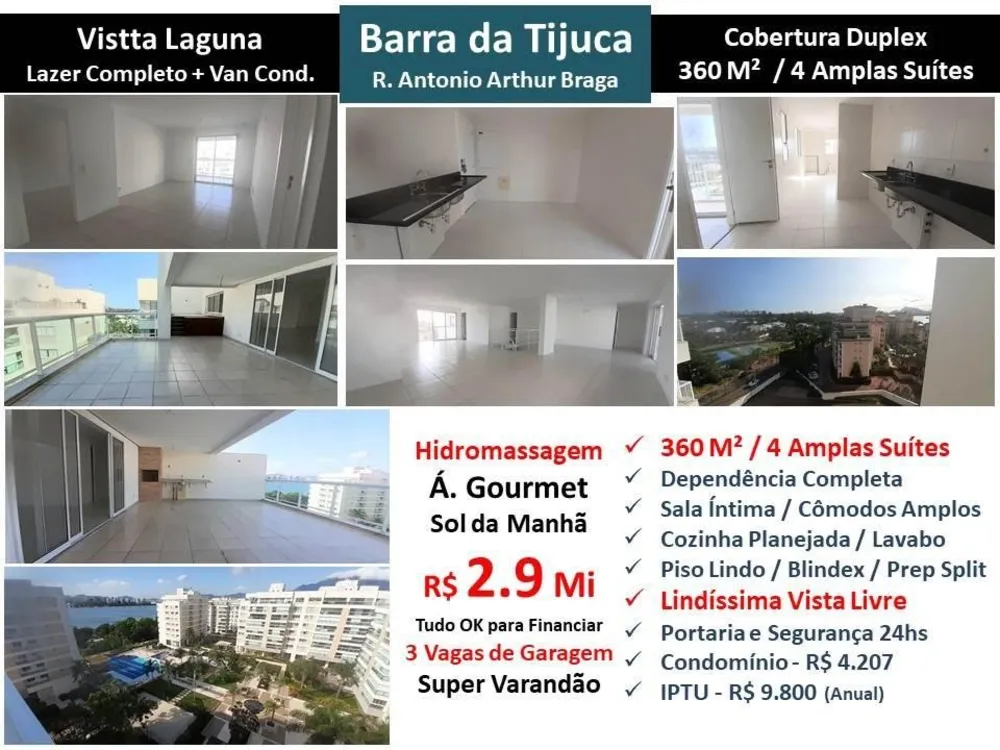 Cobertura, 4 quartos, 360 m² - Foto 1