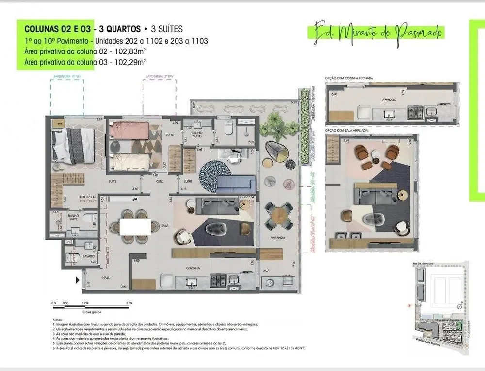 Apartamento, 3 quartos, 102 m² - Foto 4