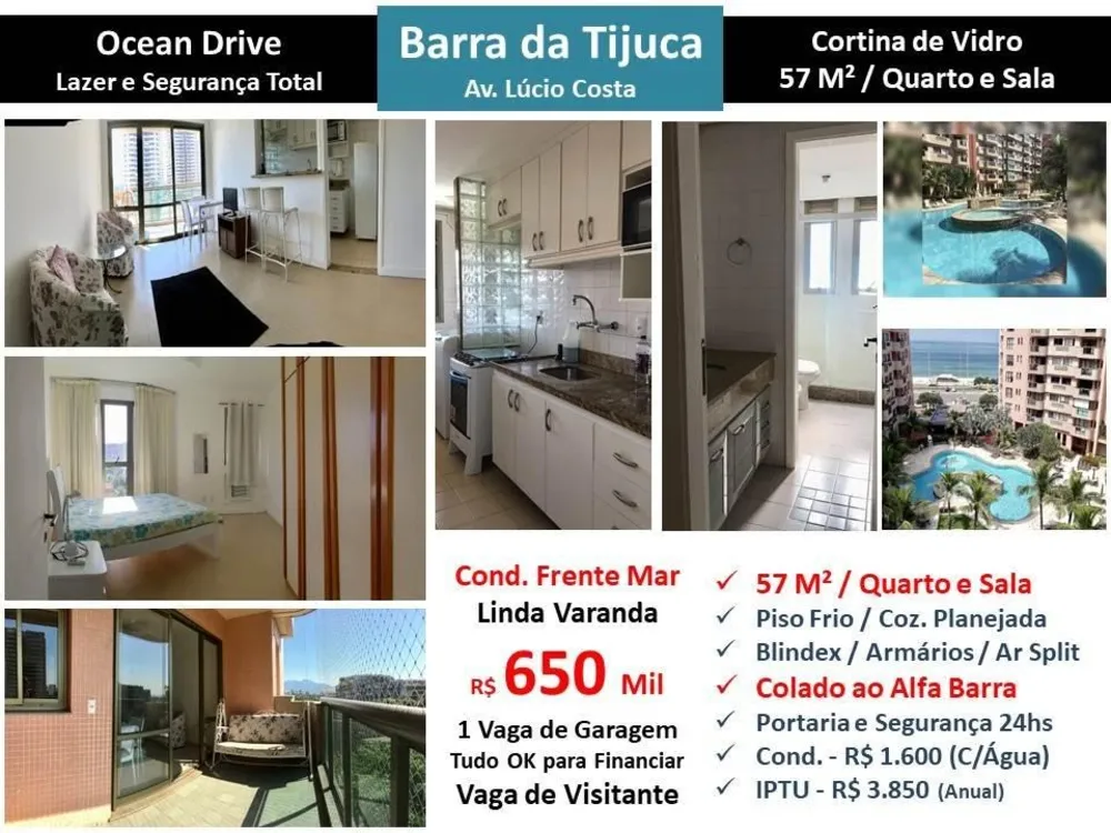 Apartamento, 1 quarto, 57 m² - Foto 1