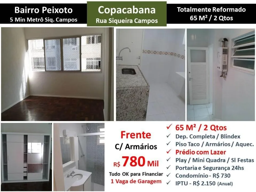 Apartamento, 2 quartos, 65 m² - Foto 1