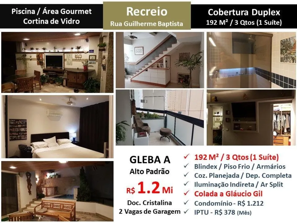 Cobertura, 3 quartos, 192 m² - Foto 9