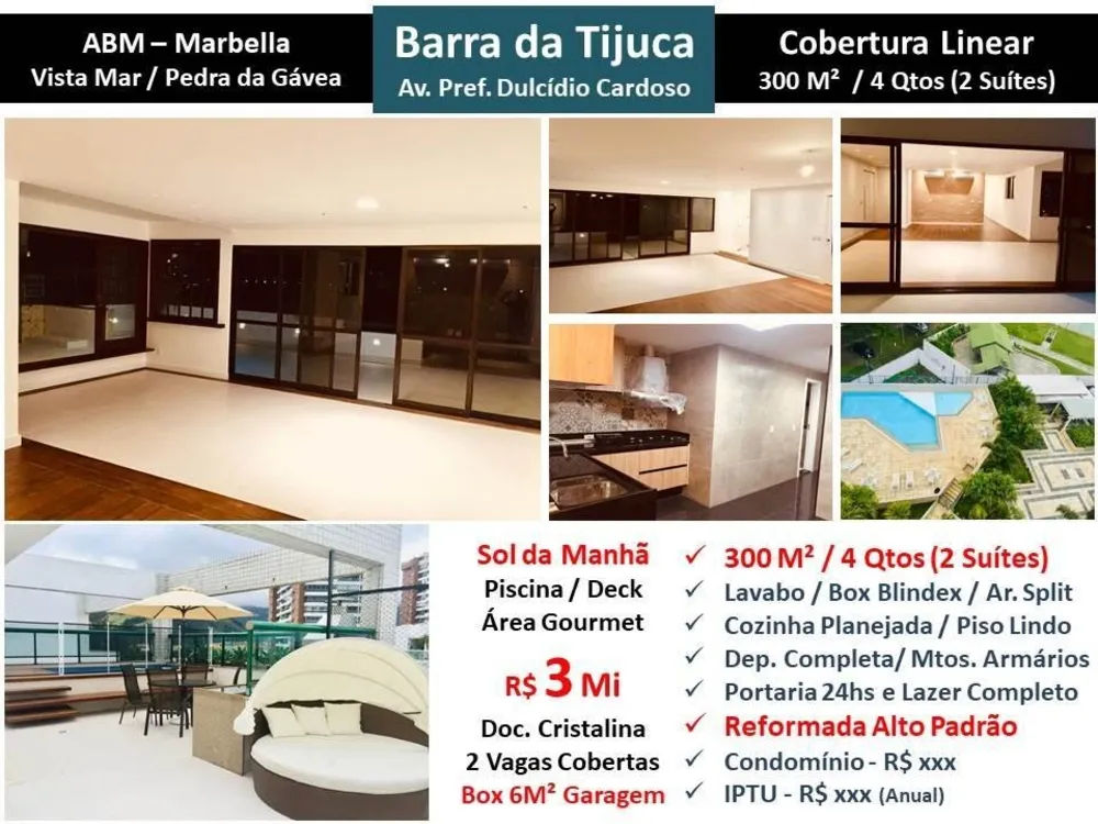 Cobertura, 4 quartos, 300 m² - Foto 3