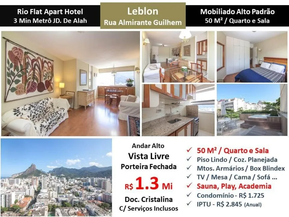 Apartamento, 1 quarto, 50 m² - Foto 1