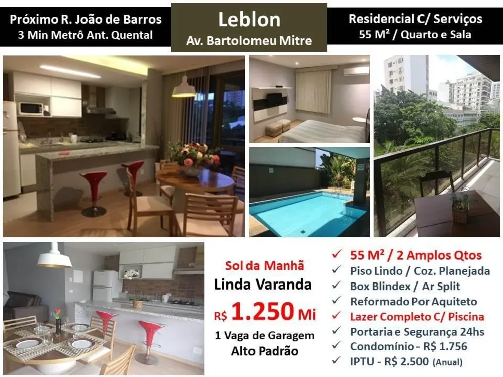Apartamento, 1 quarto, 55 m² - Foto 1