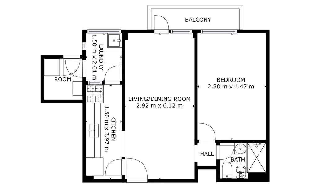 Apartamento, 1 quarto, 60 m² - Foto 13