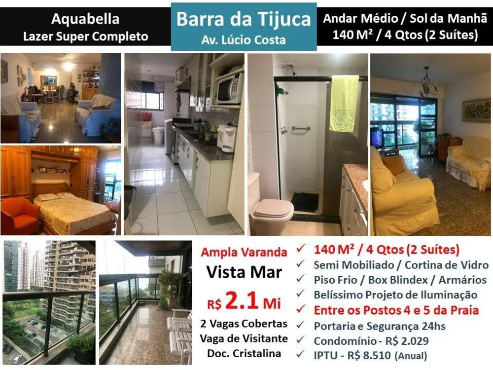 Apartamento, 4 quartos, 140 m² - Foto 1