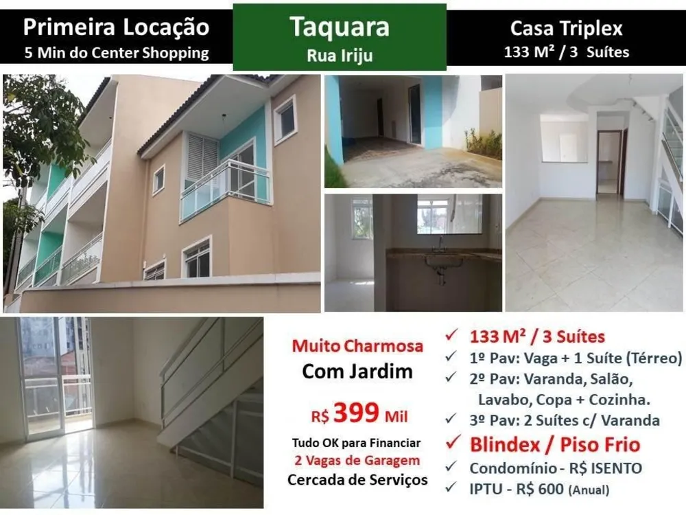 Casa, 3 quartos, 133 m² - Foto 1