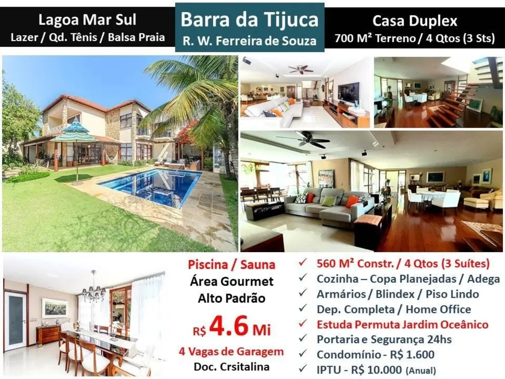 Casa, 4 quartos, 700 m² - Foto 13