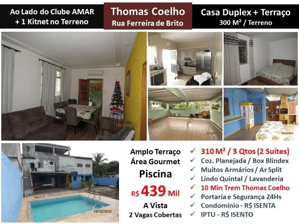 Casa, 3 quartos, 300 m² - Foto 1