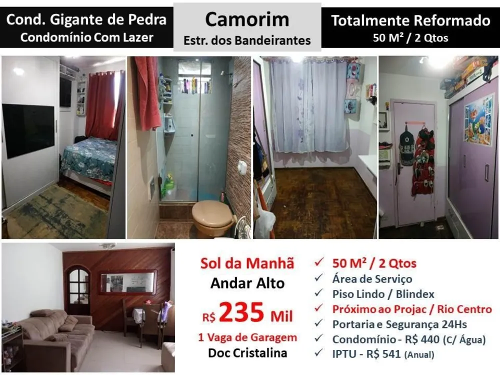 Apartamento, 2 quartos, 50 m² - Foto 1