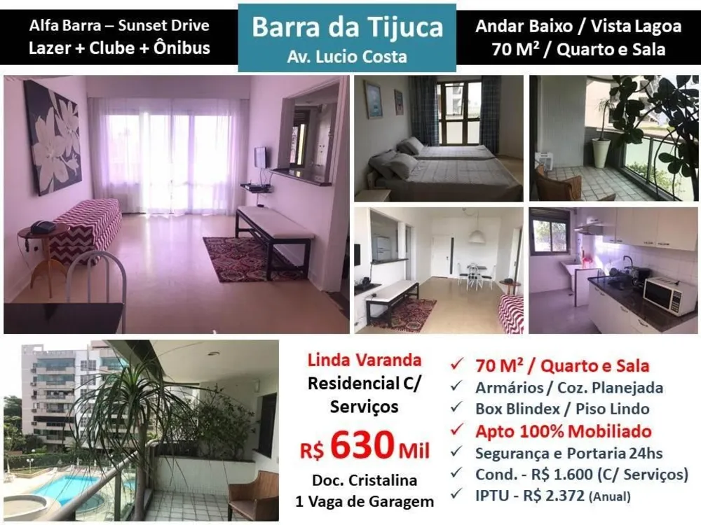 Apartamento, 1 quarto, 70 m² - Foto 1