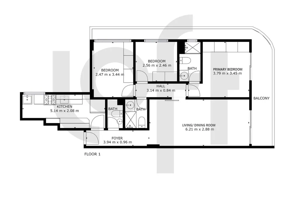 Apartamento, 3 quartos, 98 m² - Foto 19