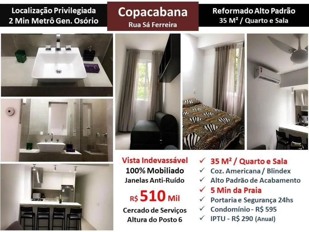 Apartamento, 1 quarto, 35 m² - Foto 1