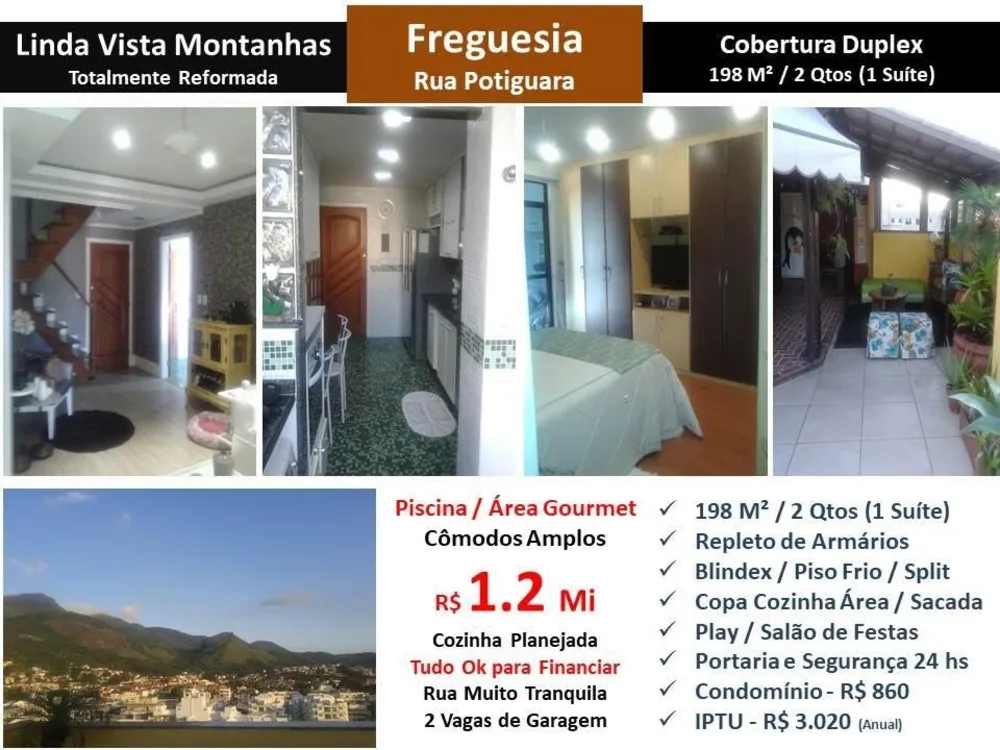 Cobertura, 2 quartos, 198 m² - Foto 1