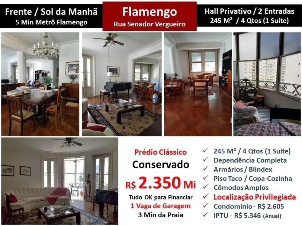 Apartamento, 4 quartos, 245 m² - Foto 1