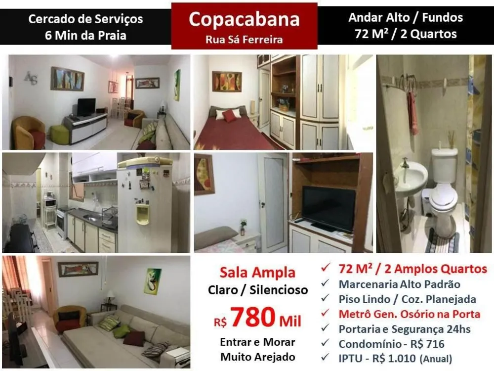 Apartamento, 2 quartos, 72 m² - Foto 1
