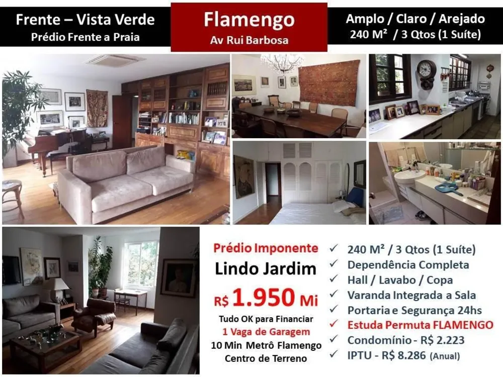 Apartamento, 3 quartos, 240 m² - Foto 1