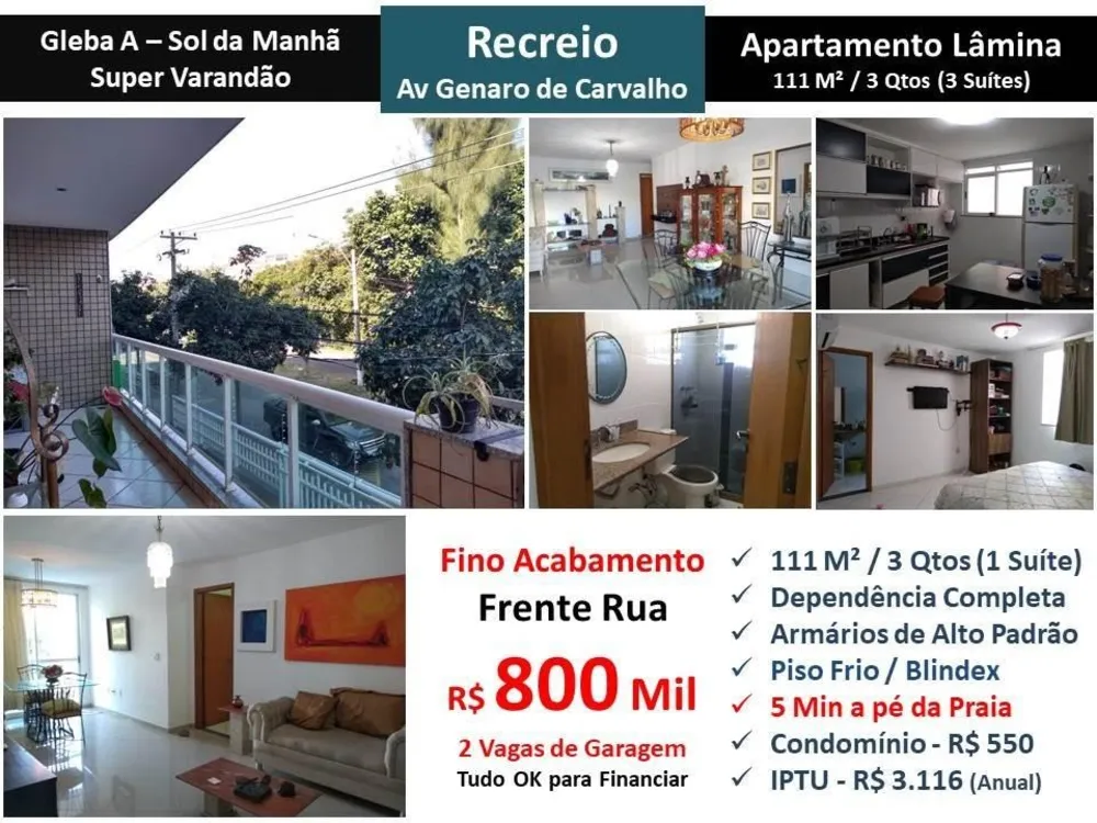 Apartamento, 3 quartos, 111 m² - Foto 1