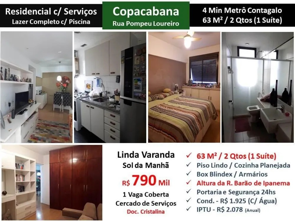 Apartamento, 2 quartos, 63 m² - Foto 1
