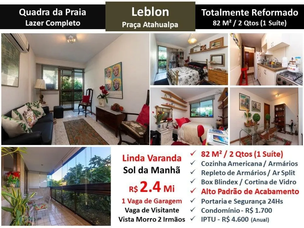 Apartamento, 2 quartos, 70 m² - Foto 1