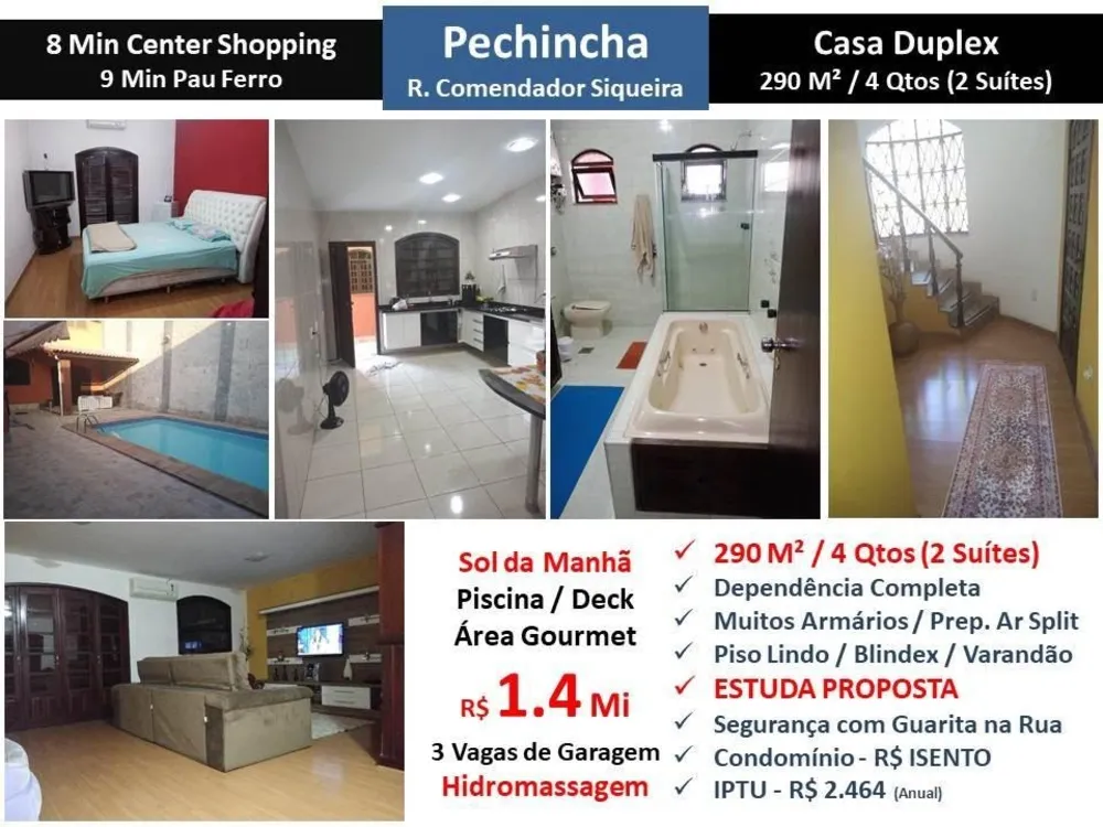 Casa, 4 quartos, 290 m² - Foto 1