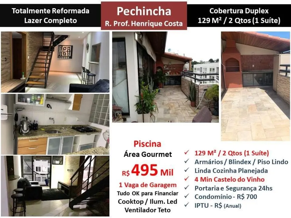 Cobertura, 2 quartos, 129 m² - Foto 1