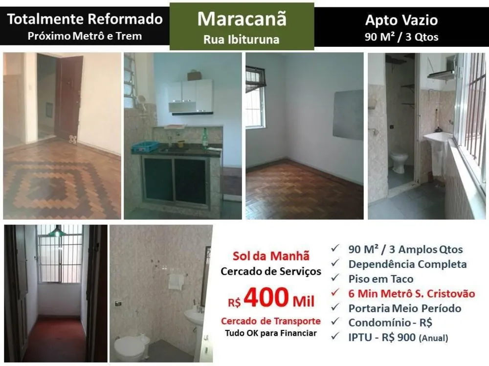 Apartamento, 3 quartos, 90 m² - Foto 1