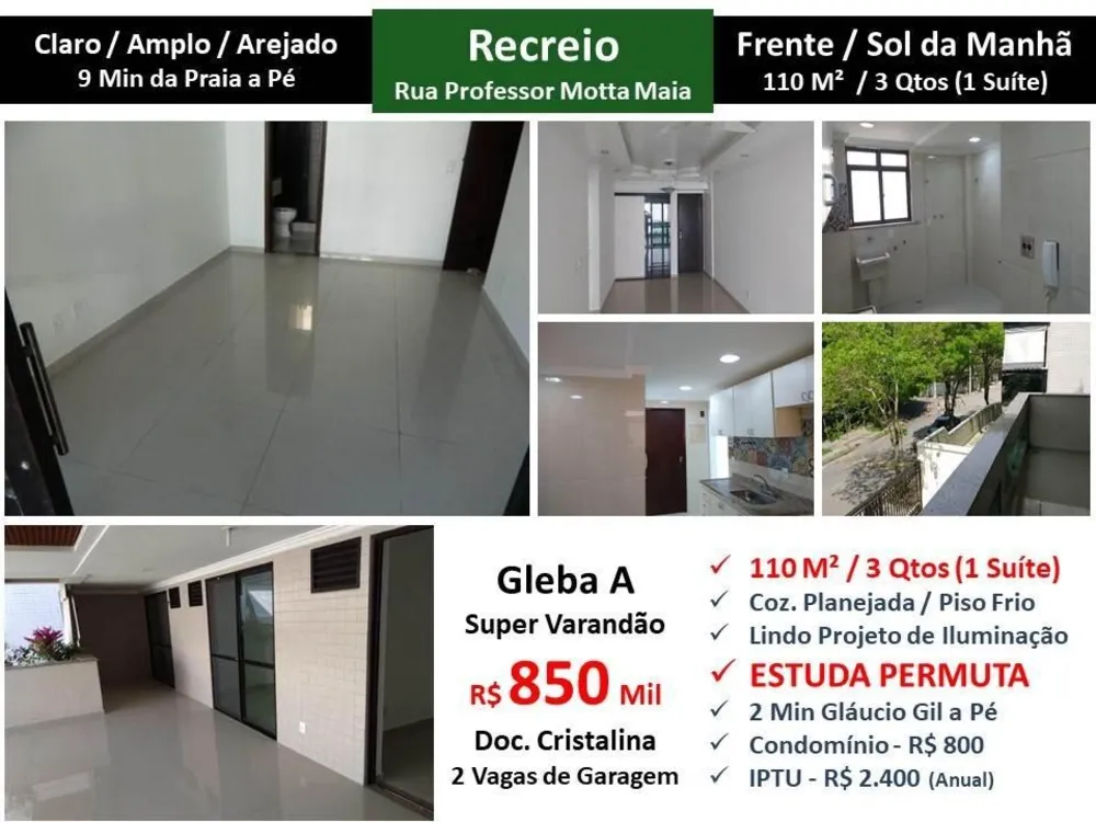 Apartamento, 3 quartos, 110 m² - Foto 1
