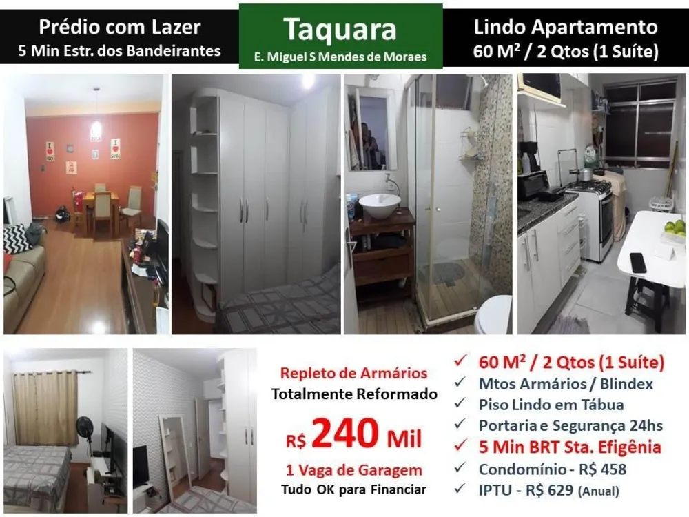 Apartamento, 2 quartos, 60 m² - Foto 1
