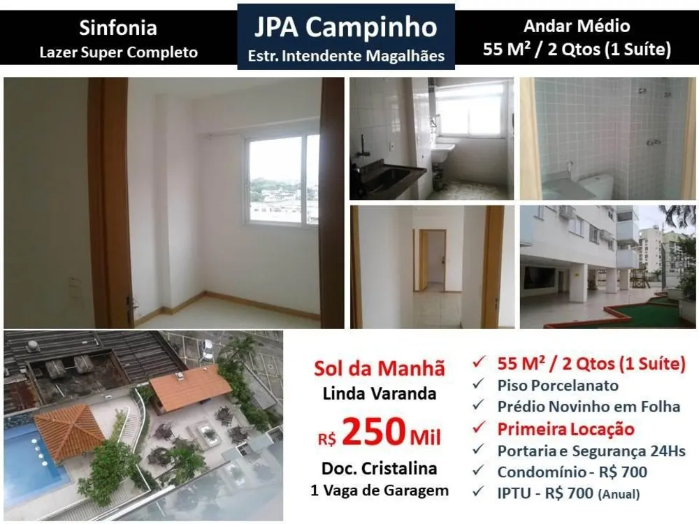 Apartamento, 2 quartos, 55 m² - Foto 1
