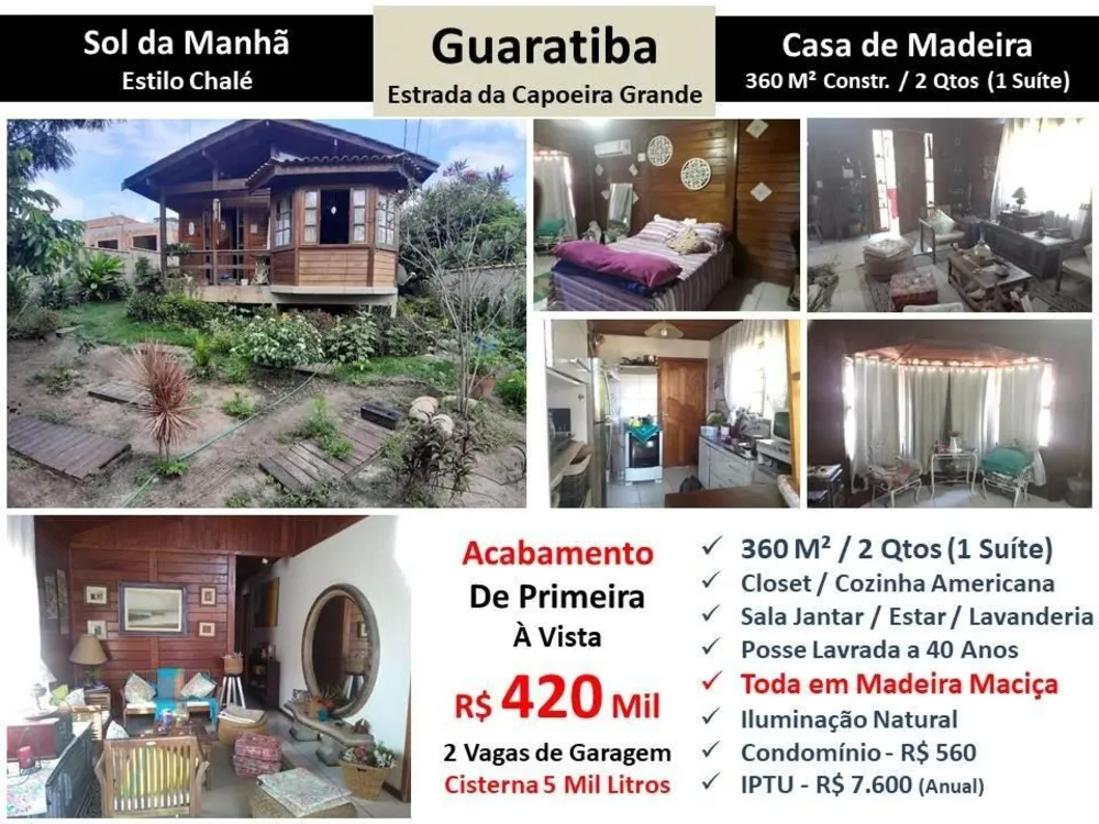 Casa, 2 quartos, 360 m² - Foto 1
