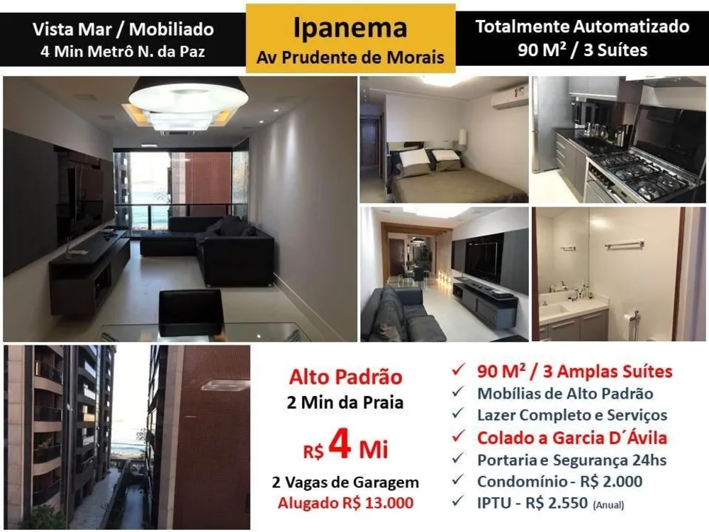 Apartamento, 3 quartos, 90 m² - Foto 1