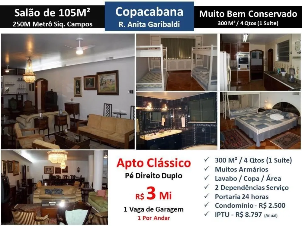 Apartamento, 4 quartos, 300 m² - Foto 1