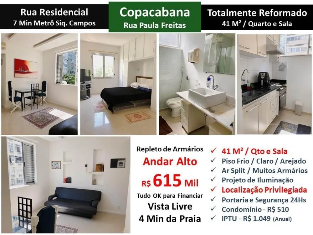 Apartamento, 1 quarto, 41 m² - Foto 1